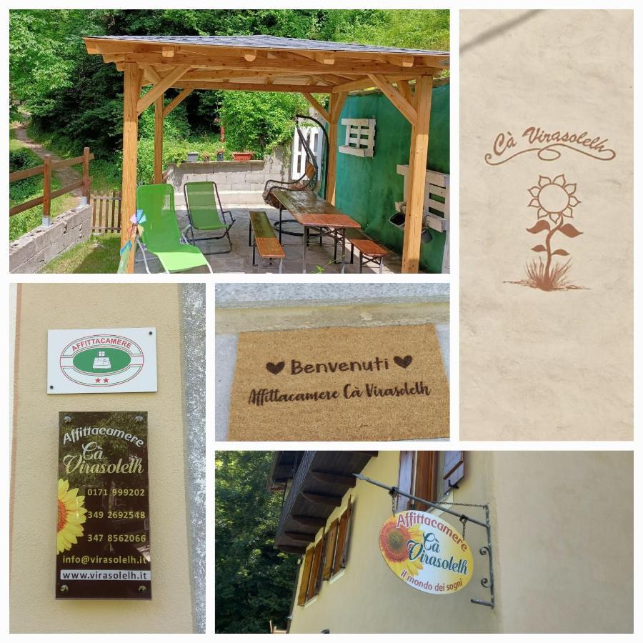 Ca' Virasolelh Hotel Macra Exterior foto